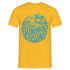 Retro 70s Style Summer Feeling Vintage T-Shirt - Gelb