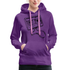 Musik Kassette 80s 90s Style Retro Vintage Frauen Premium Hoodie - Purple