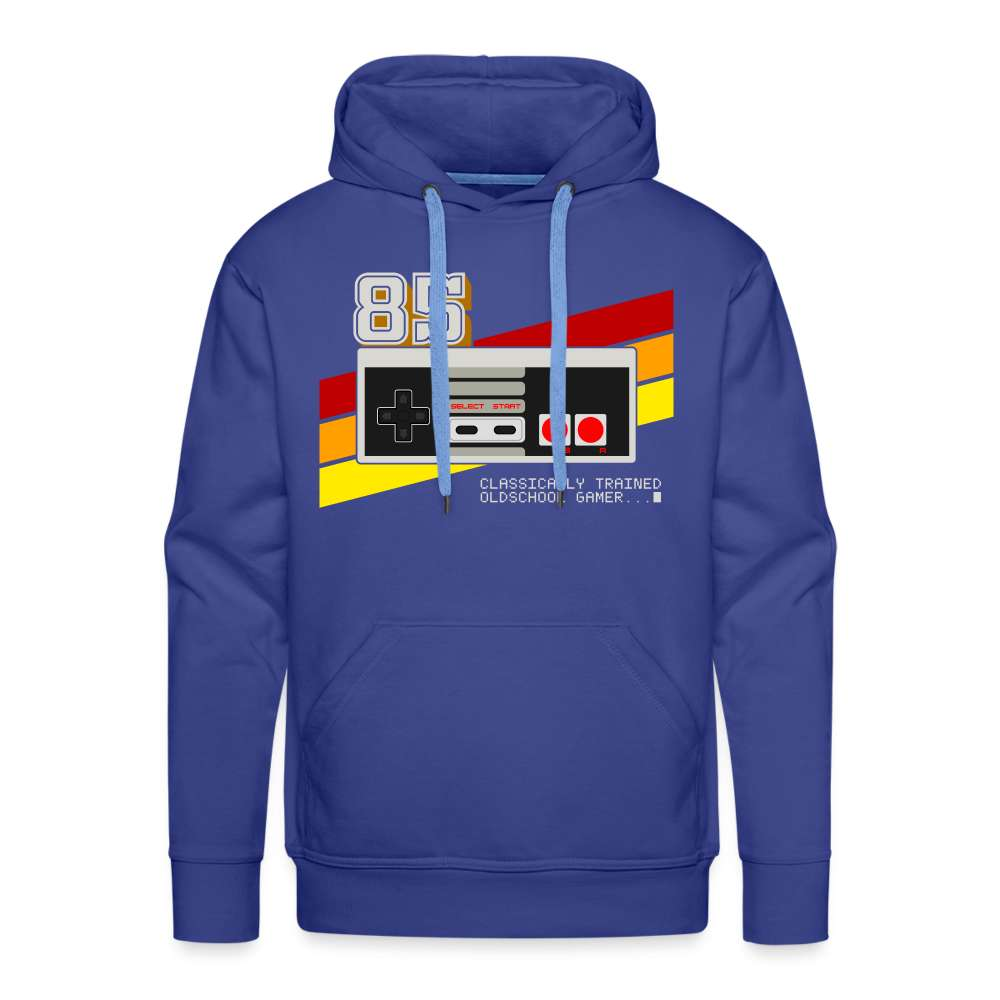 80s 90s Oldschool Gamer - Retro Gaming Premium Hoodie - Königsblau