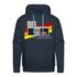 80s 90s Oldschool Gamer - Retro Gaming Premium Hoodie - Navy