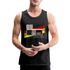 80s 90s Oldschool Gamer - Retro Gaming Männer Premium Tank Top - Schwarz