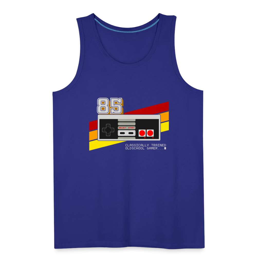 80s 90s Oldschool Gamer - Retro Gaming Männer Premium Tank Top - Königsblau