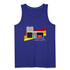 80s 90s Oldschool Gamer - Retro Gaming Männer Premium Tank Top - Königsblau