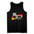 80s 90s Oldschool Gamer - Retro Gaming Männer Premium Tank Top - Anthrazit