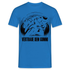 Biker Motorrad Fahrer - Vertraue dem Gummi Geschenk T-Shirt - Royalblau