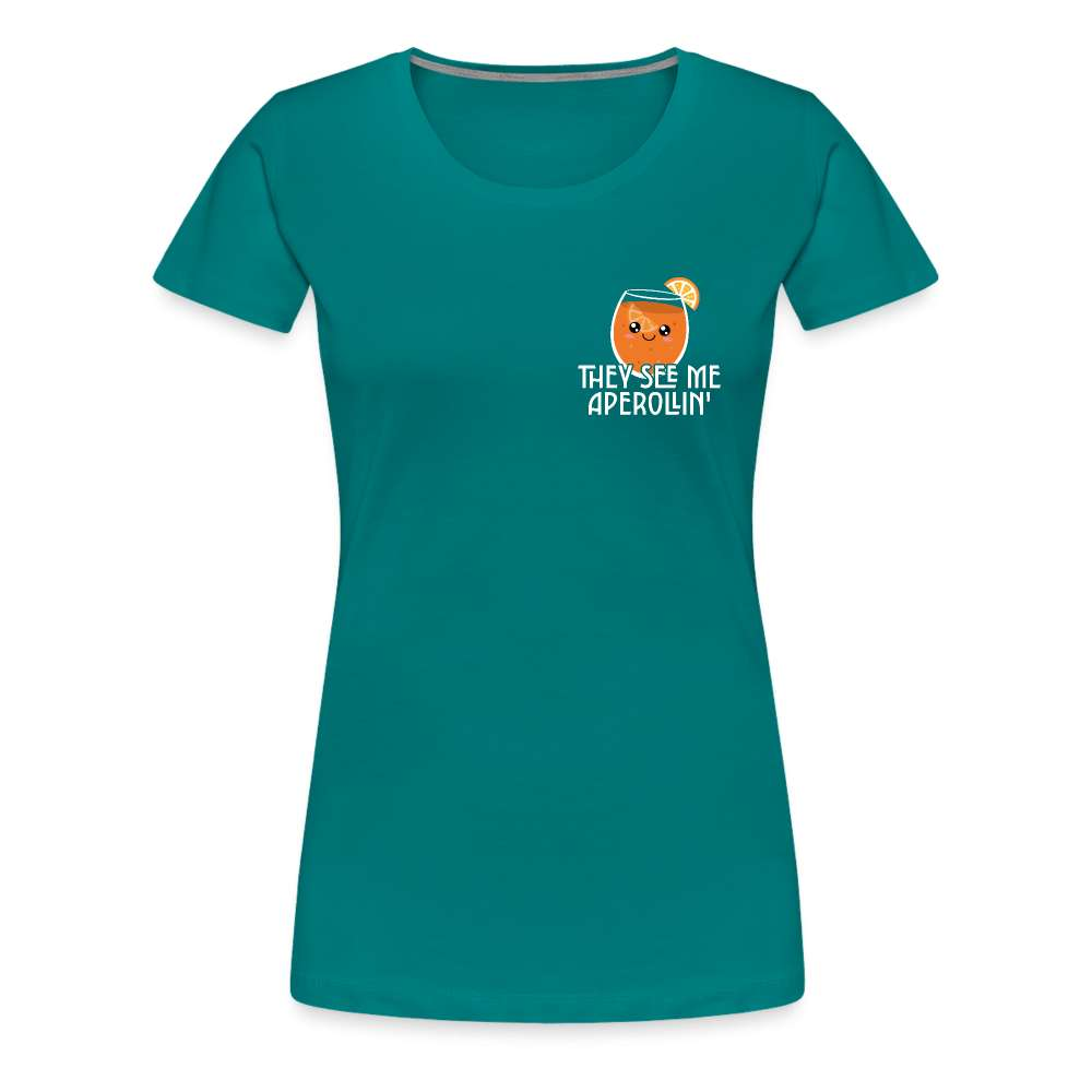 They see me Aperollin'. Sommergetränk 2023 Aperol Spritz Fan T-Shirt - Divablau