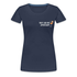 They see me Aperollin'. Sommergetränk 2023 Aperol Spritz Fan Frauen Premium T-Shirt - Navy