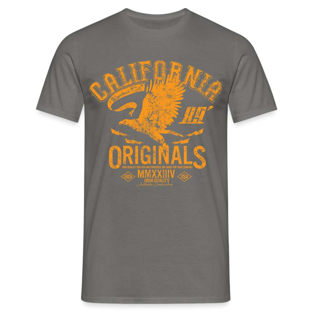 California Originals Eagle Männer T-Shirt - Graphit