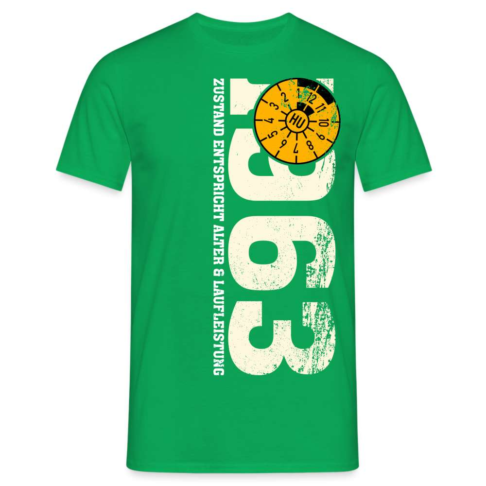 60. Geburtstag Zustand TÜV Lustiges Mechaniker Geschenk T-Shirt - Kelly Green