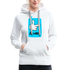 Comic Hand - Er Wars Lustiger Frauen Premium Hoodie - weiß