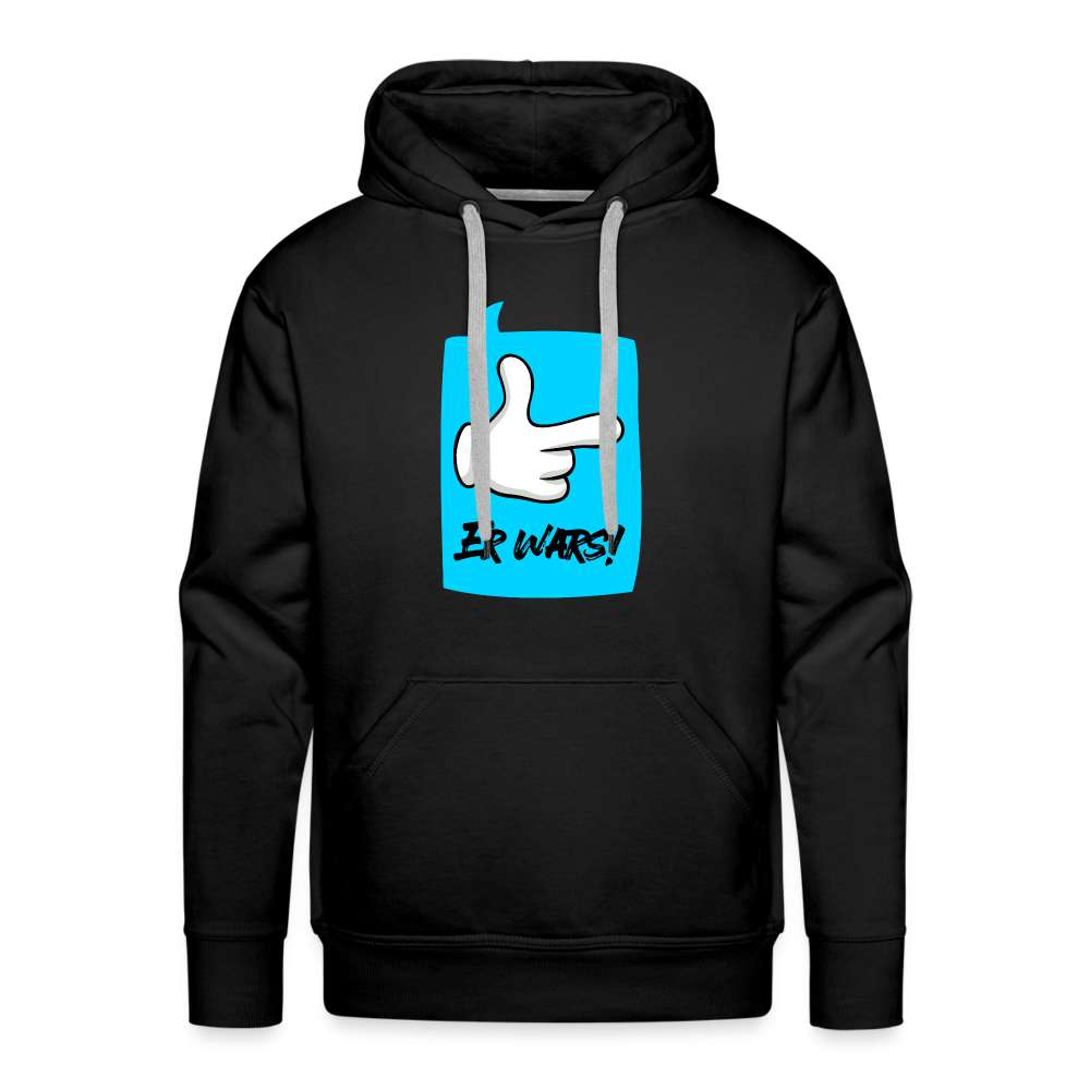 Comic Hand - Er Wars Lustiger Herren Premium Hoodie - Schwarz