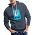 Comic Hand - Er Wars Lustiger Herren Premium Hoodie - Jeansblau