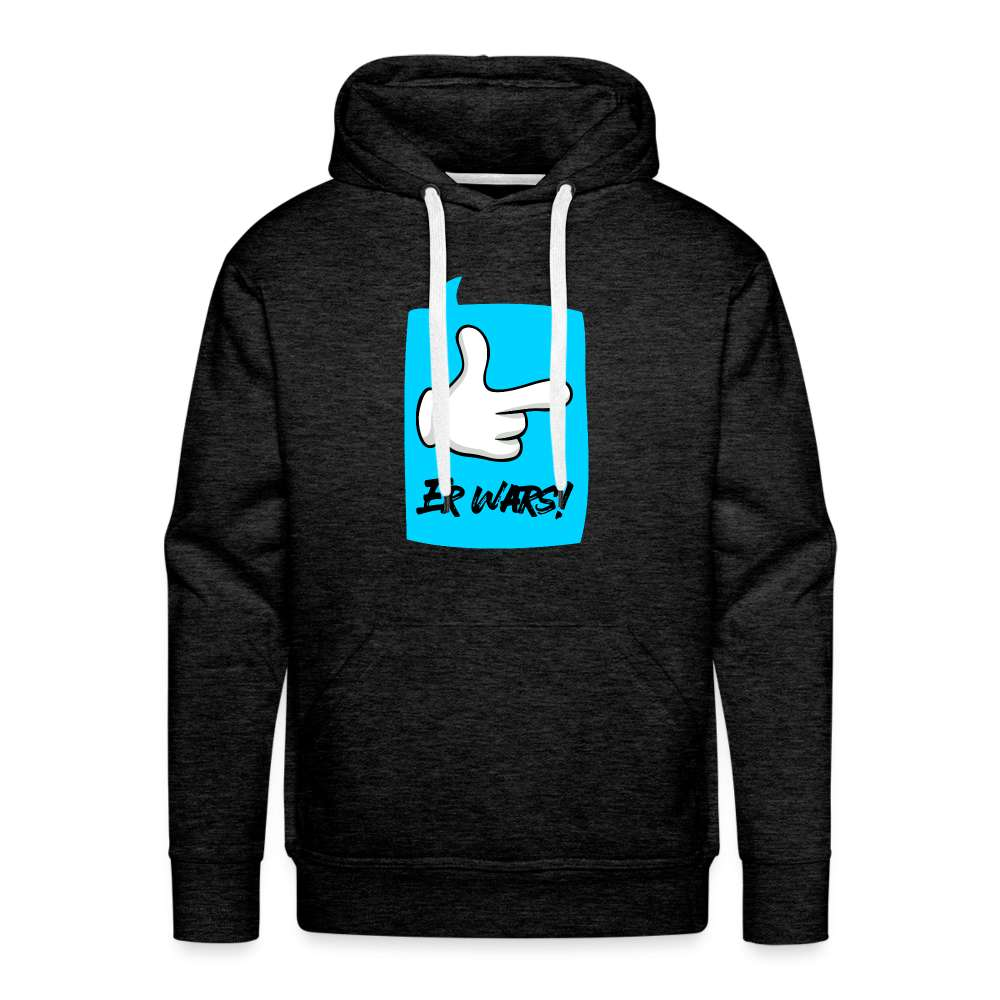 Comic Hand - Er Wars Lustiger Herren Premium Hoodie - Anthrazit