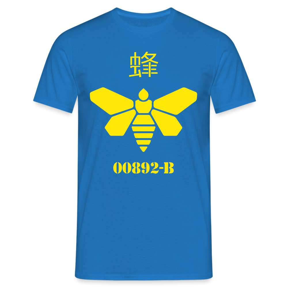 METHYLAMINE Fass Lustiges Männer T-Shirt - Royalblau