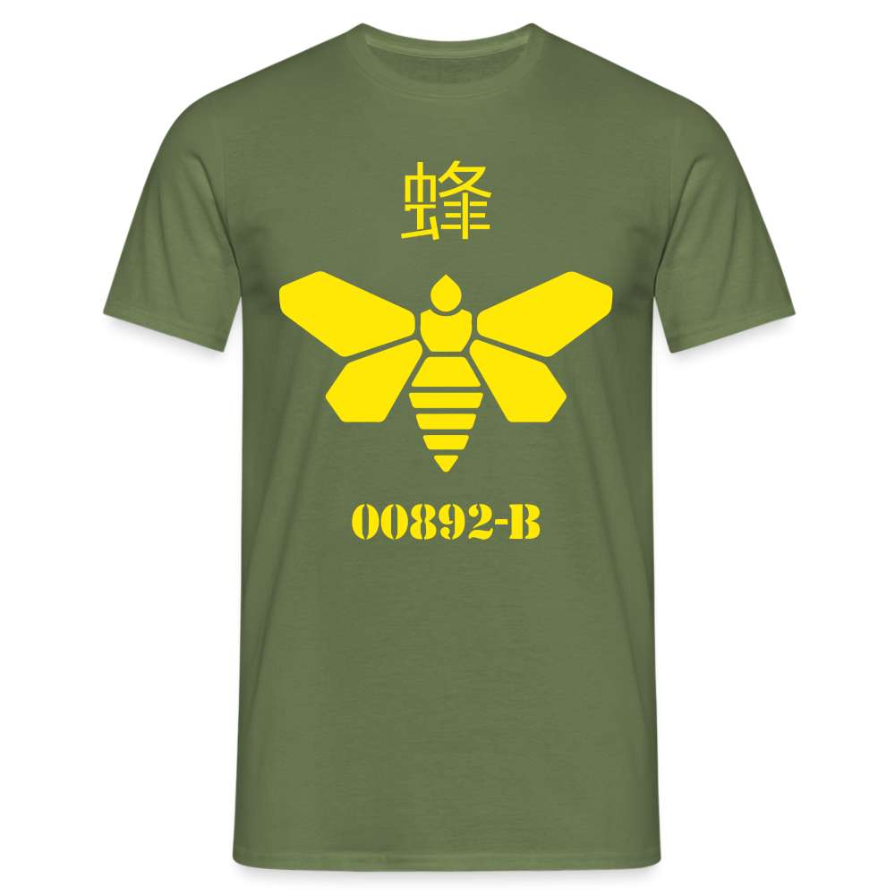 METHYLAMINE Fass Lustiges Männer T-Shirt - Militärgrün