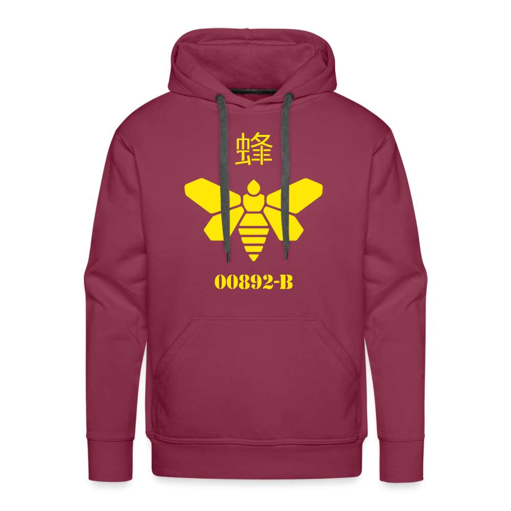 METHYLAMINE Fass Lustiges Männer Premium Hoodie - Bordeaux