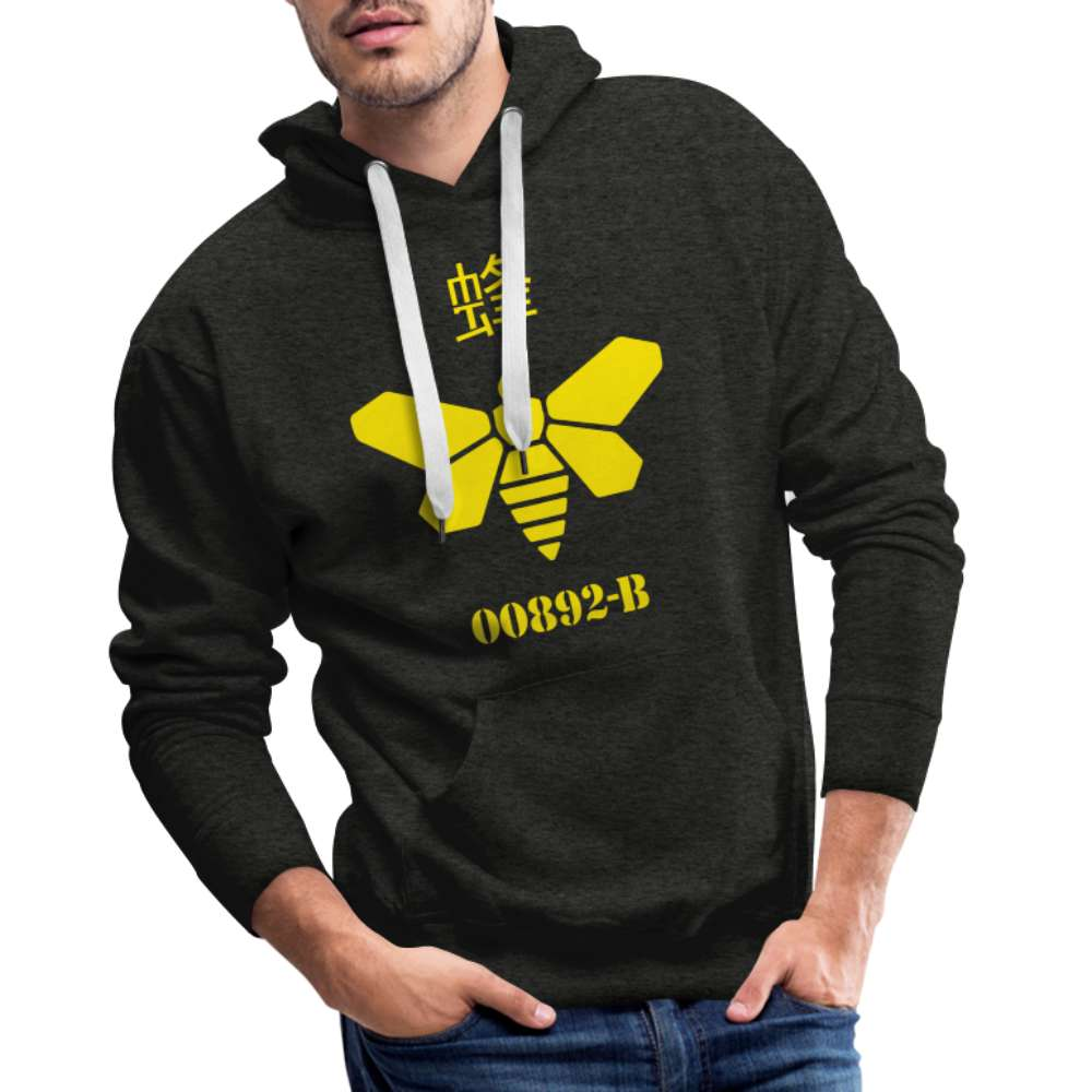 METHYLAMINE Fass Lustiges Männer Premium Hoodie - Anthrazit