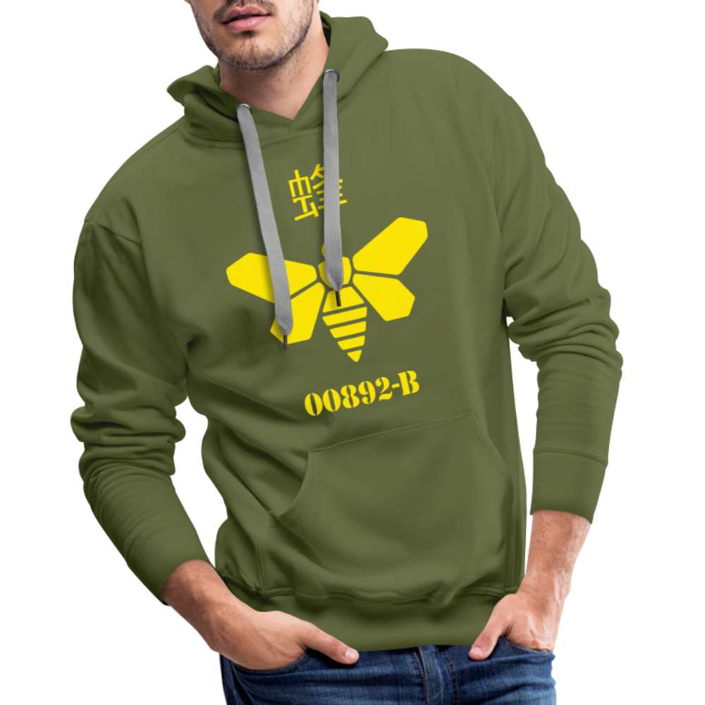 METHYLAMINE Fass Lustiges Männer Premium Hoodie - Olivgrün