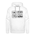 Retro Musik Kassette Tape Herren Premium Hoodie - weiß