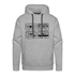 Retro Musik Kassette Tape Herren Premium Hoodie - Grau meliert