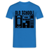 Retro Old School Tape Kassette Diskette Retro Technik T-Shirt - Royalblau