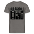 Retro Old School Tape Kassette Diskette Retro Technik T-Shirt - Graphit