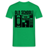 Retro Old School Tape Kassette Diskette Retro Technik T-Shirt - Kelly Green