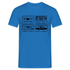 Retro Style Oldschool Tape Kassette Vintage Mixtape T-Shirt - Royalblau