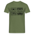 Retro Style Oldschool Tape Kassette Vintage Mixtape T-Shirt - Militärgrün