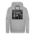 Retro Old School Tape Kassette Diskette Retro Technik Herren Premium Hoodie - Grau meliert