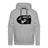 Retro Gaming Mario Bomb Bullet Bill Herren Premium Hoodie - Grau meliert