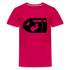 Retro Gaming Mario Bomb Bullet Bill Teenager Premium T-Shirt - dunkles Pink