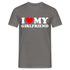 I Love My Girlfriend Shirt I Heart My Girlfriend lustiges T-Shirt - Graphit