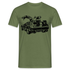 DMC Delorian Classic Auto Fan T-Shirt - Militärgrün