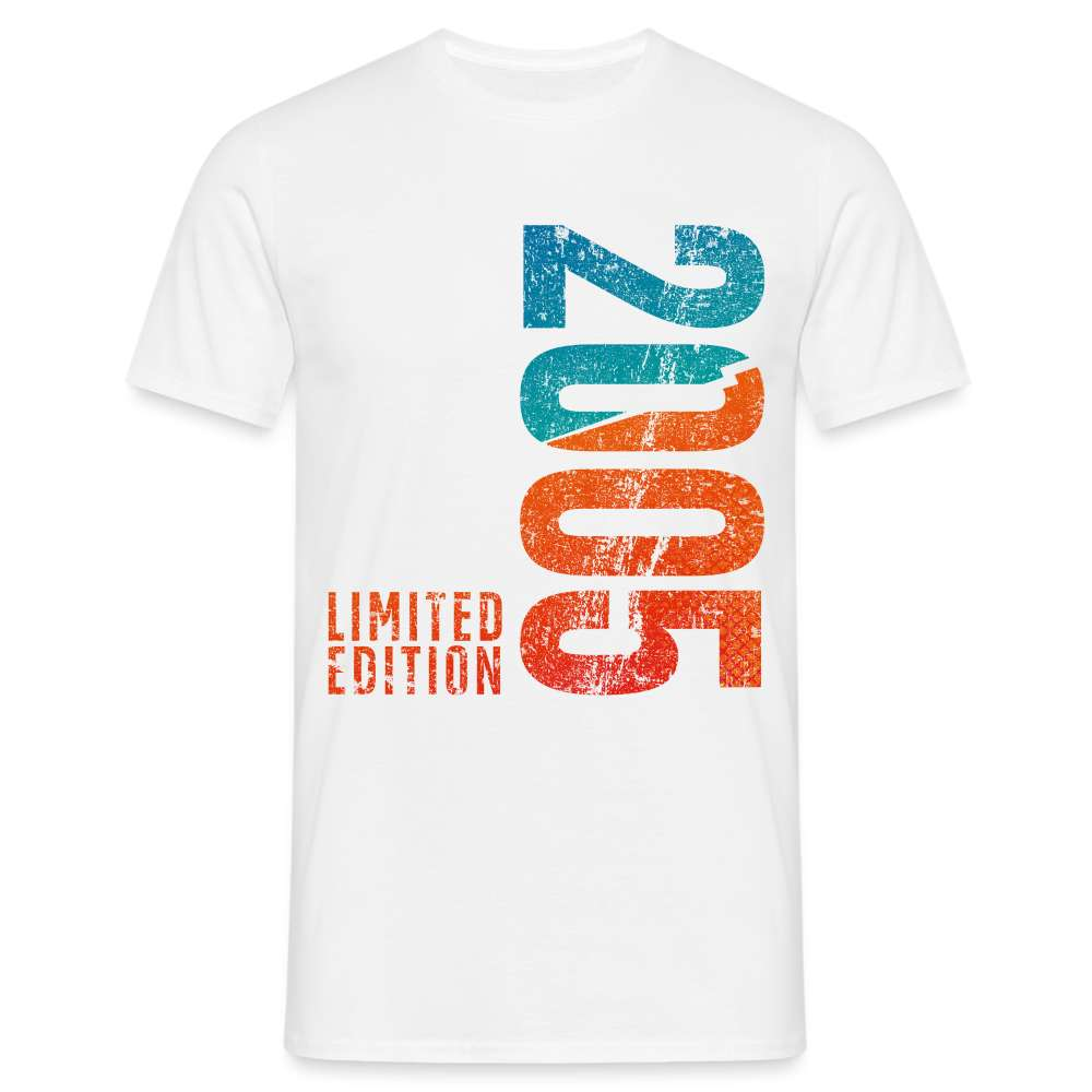 18. Geburtstag Limited Edition Geburtstags Geschenk T-Shirt - weiß