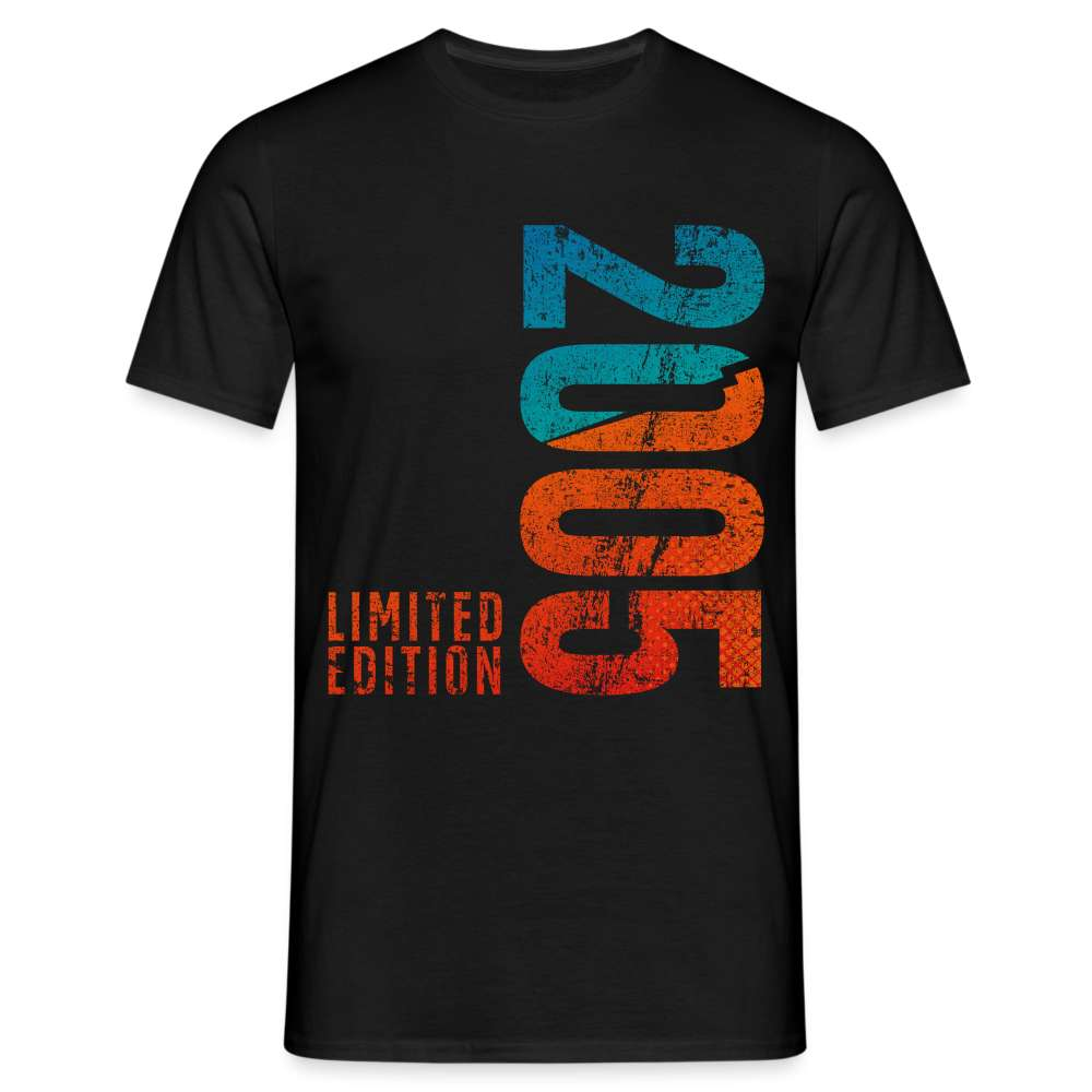 18. Geburtstag Limited Edition Geburtstags Geschenk T-Shirt - Schwarz