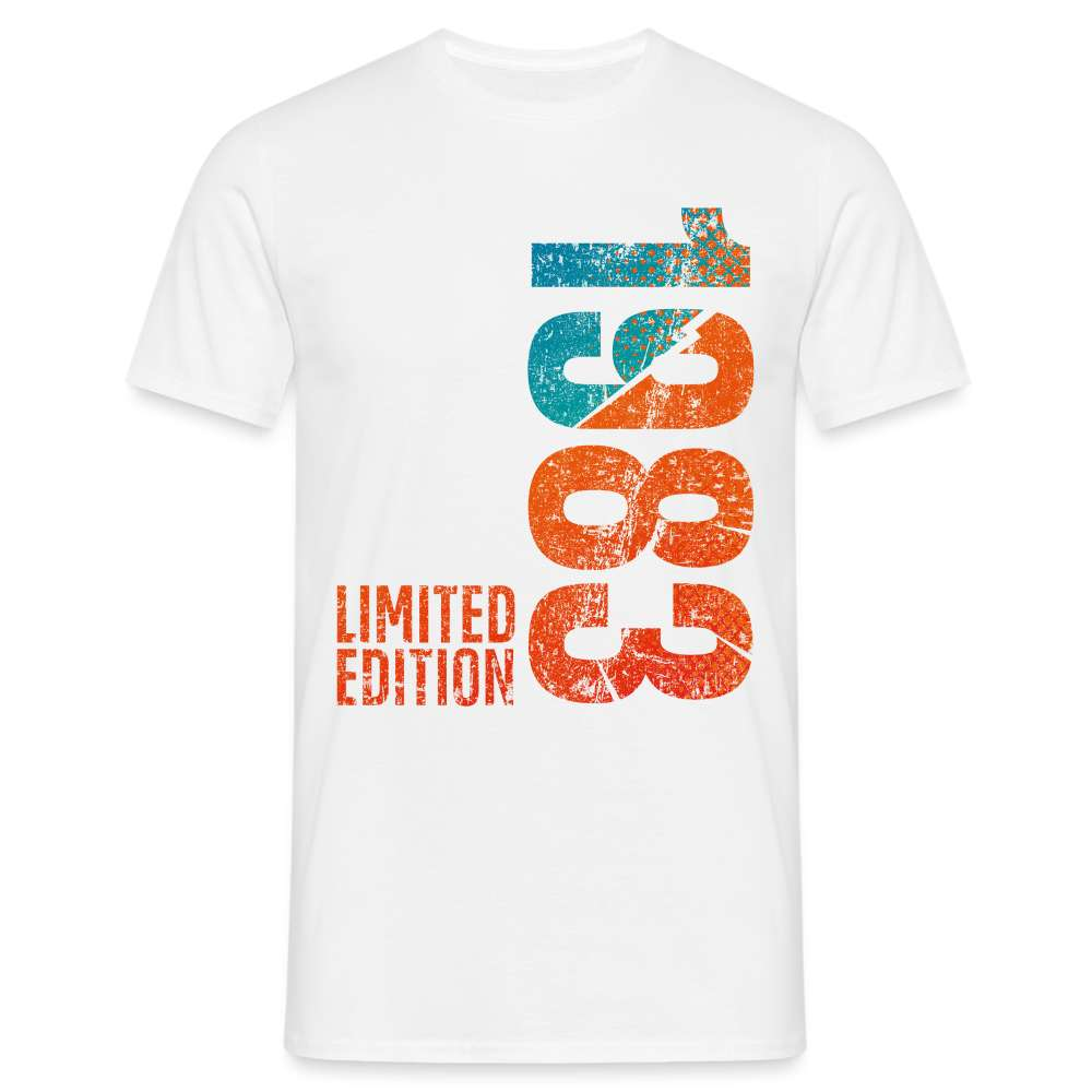 Jahrgang 1983 Geburtstag Limited Edition Geburtstags Geschenk T-Shirt - weiß