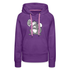 Lustiges Faules Eichhörnchen - NÖ - Keine Lust Frauen Premium Hoodie - Purple