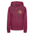 70. Geburtstag - Vintage 1953 - Geburtstags Geschenk - Frauen Premium Hoodie - Bordeaux