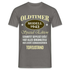 80. Geburtstag - Oldtimer Geboren 1943 - Vintage Geschenk T-Shirt - Graphit