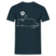 Lustige Katze Mittelfinger Nö Keine Lust T-Shirt - Navy