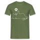 Lustige Katze Mittelfinger Nö Keine Lust T-Shirt - Militärgrün