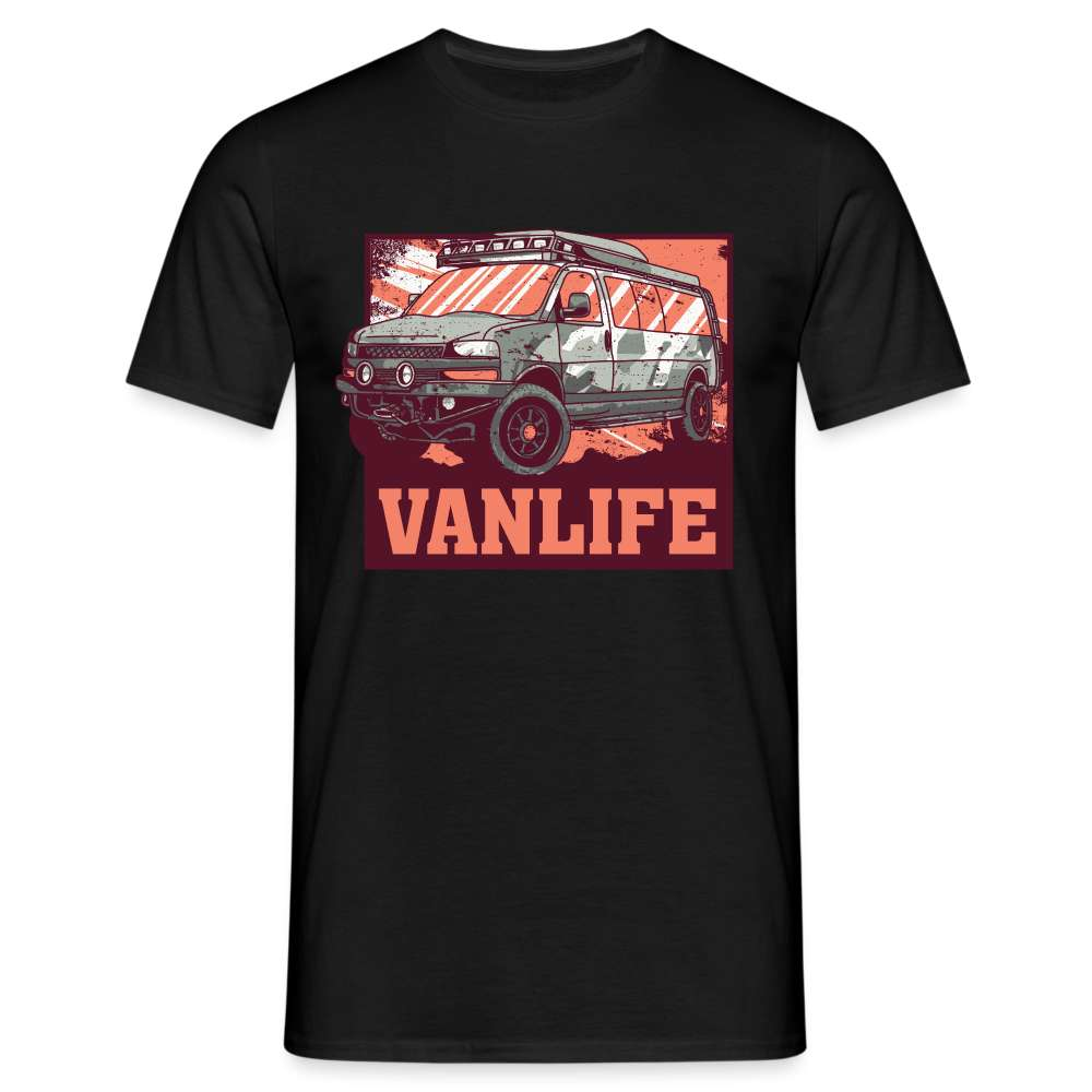 Vanlife T-Shirt - Schwarz