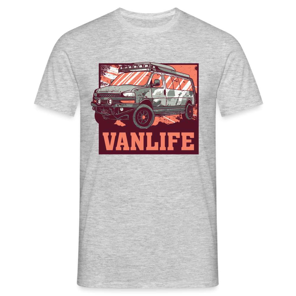 Vanlife T-Shirt - Grau meliert