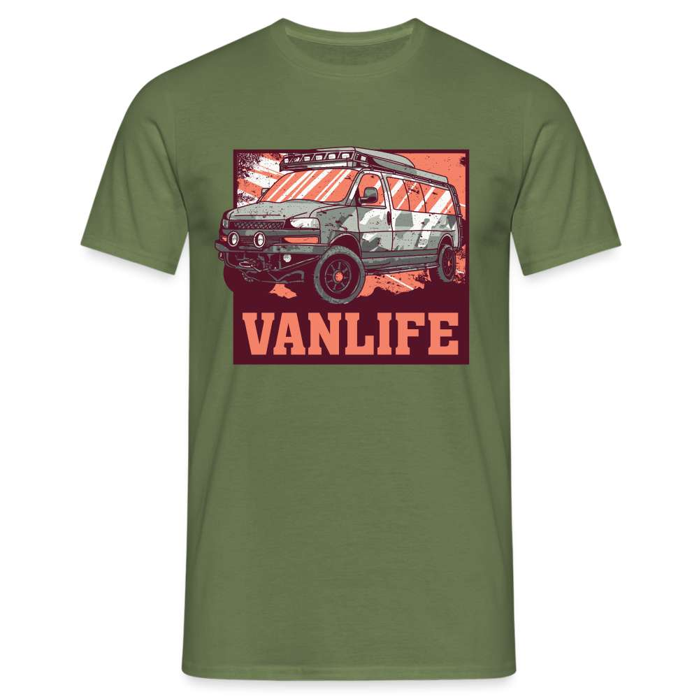 Vanlife T-Shirt - Militärgrün