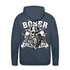 Wikinger mit Axt - Böser alter Mann - Rückendruck - Herren Premium Hoodie - Jeansblau