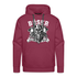 Wikinger mit Axt - Böser alter Mann - Herren Premium Hoodie - Bordeaux