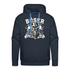 Wikinger mit Axt - Böser alter Mann - Herren Premium Hoodie - Navy