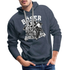 Wikinger mit Axt - Böser alter Mann - Herren Premium Hoodie - Jeansblau