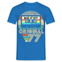 Jahrgang 1977 Geburtstag Geboren 1977 Retro Kassette Geschenk T-Shirt - Royalblau